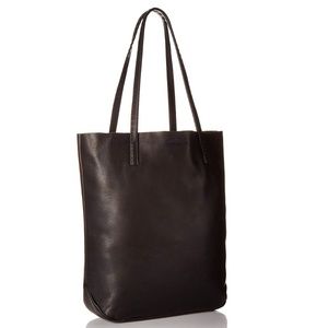 Frye Naomi Black Pickstitch Leather Tote